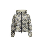 Burberry Gray Polyamide Shell Jacket