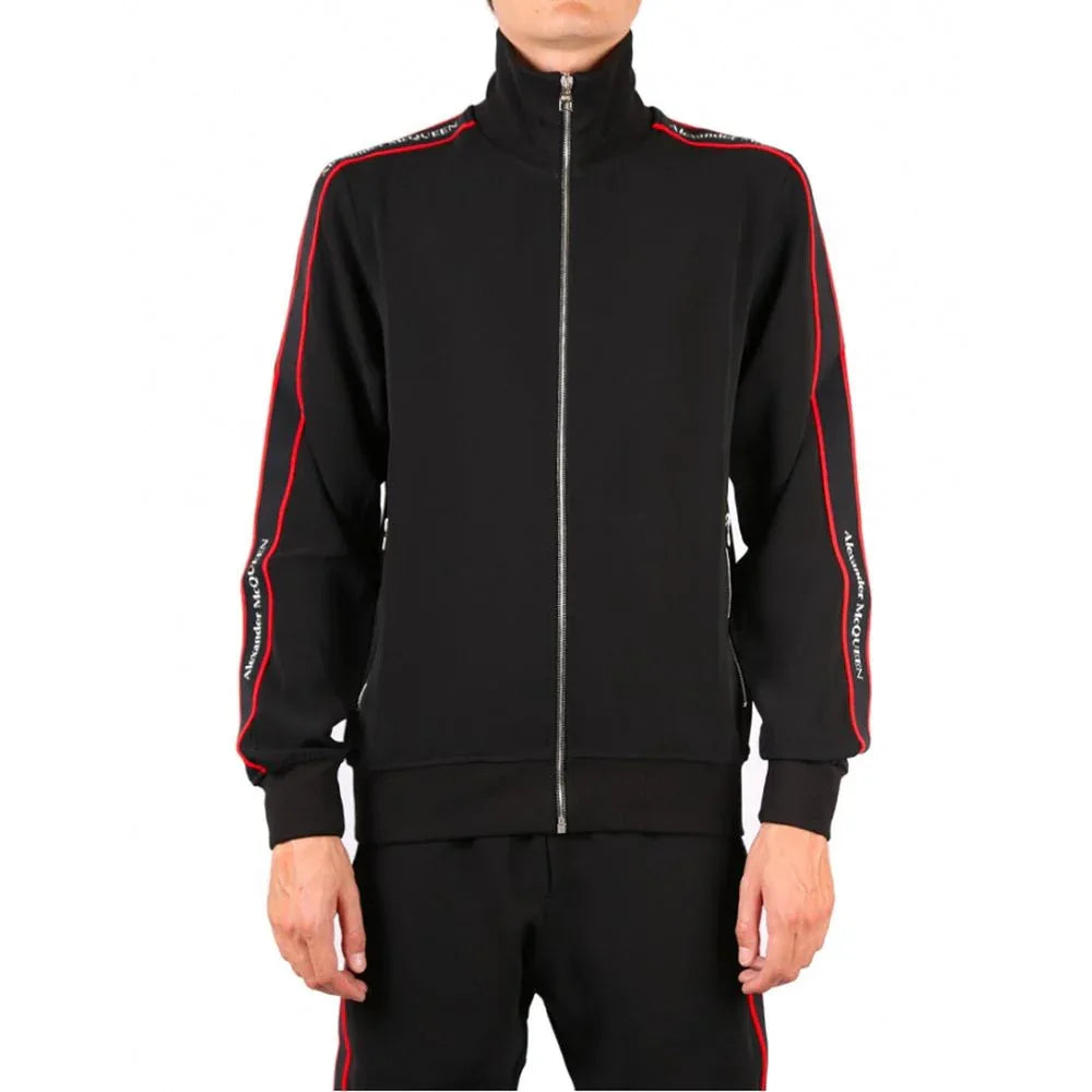 Alexander McQueen Black Viscose Sweatshirt - Zeiniez