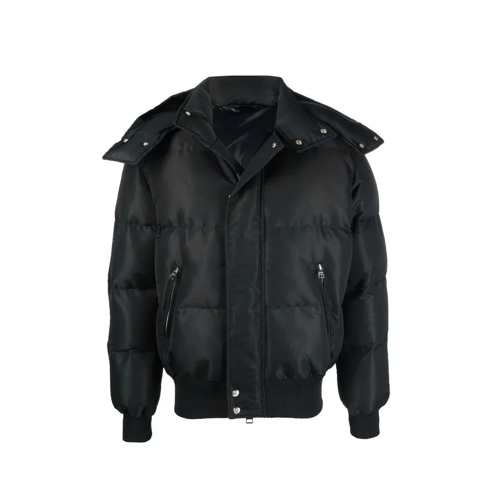 Alexander McQueen Black Polyamide Bomber - Zeiniez