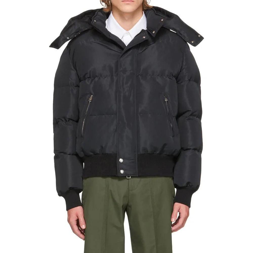 Alexander McQueen Black Polyamide Bomber - Zeiniez