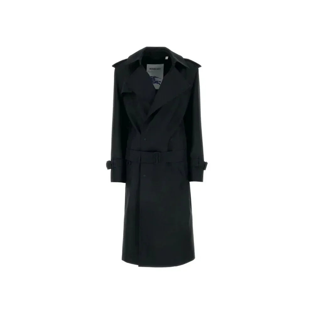 Burberry Black Polyester Coat - Zeiniez