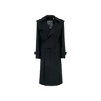 Burberry Black Polyester Coat - Zeiniez