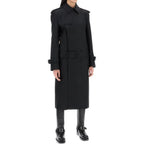 Burberry Black Polyester Coat - Zeiniez