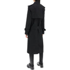 Burberry Black Polyester Coat - Zeiniez