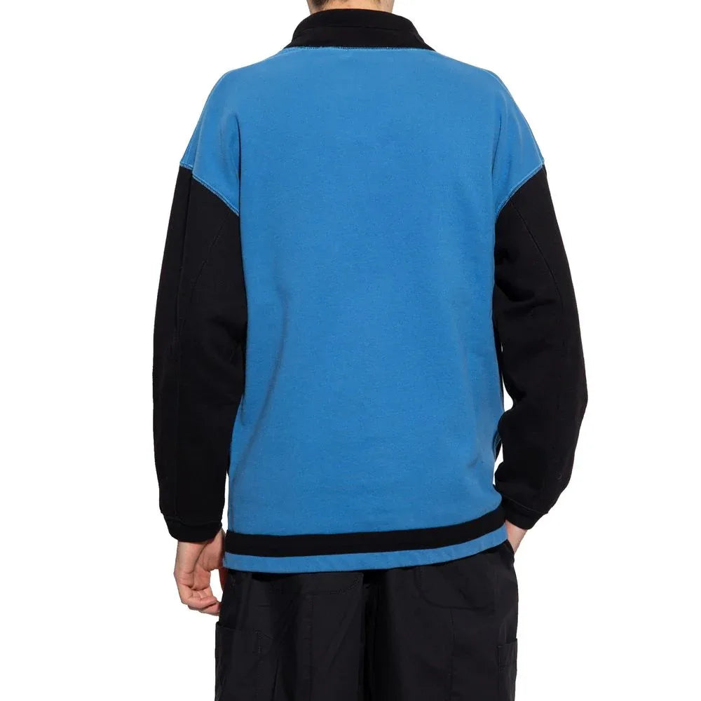 Ambush Blue Cotton Sweatshirt - Zeiniez
