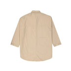 Ambush Beige Cotton Coat - Zeiniez