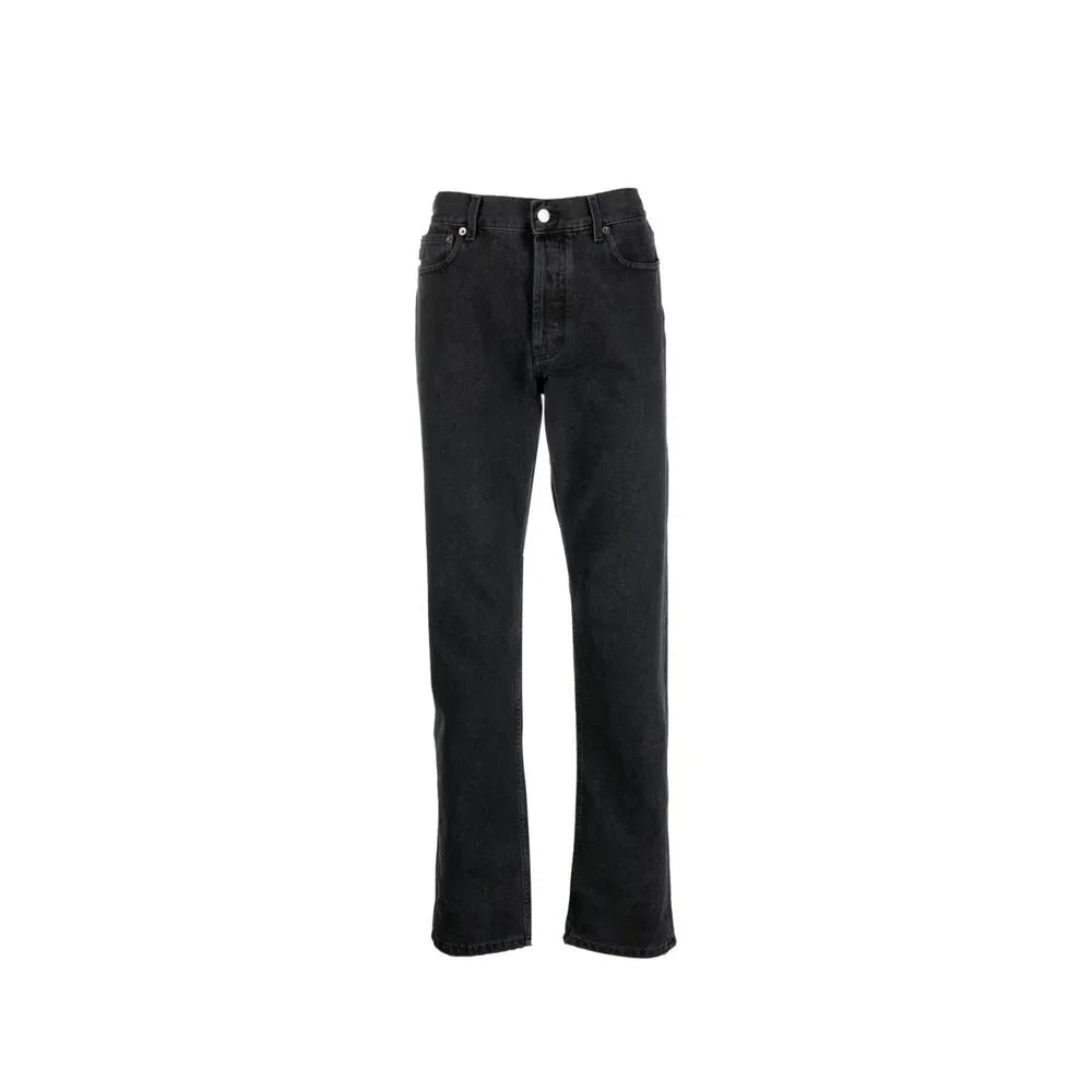 Ambush Black Cotton Slim Fit Jeans - Zeiniez