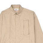 Ambush Beige Cotton Coat - Zeiniez