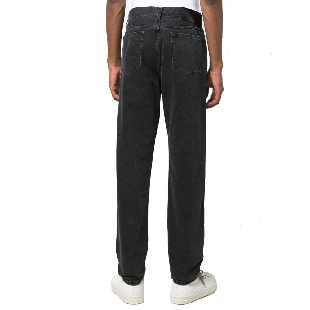 Ambush Black Cotton Slim Fit Jeans - Zeiniez