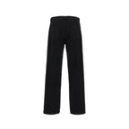 Saint Laurent Black Cotton Relaxed Fit Jeans - Zeiniez