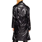 Saint Laurent Black Polyamide Coat - Zeiniez