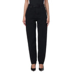 Saint Laurent Black Cotton Straight-Leg Jeans - Zeiniez