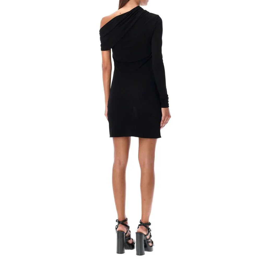 Saint Laurent Black Viscose Casual Dress - Zeiniez