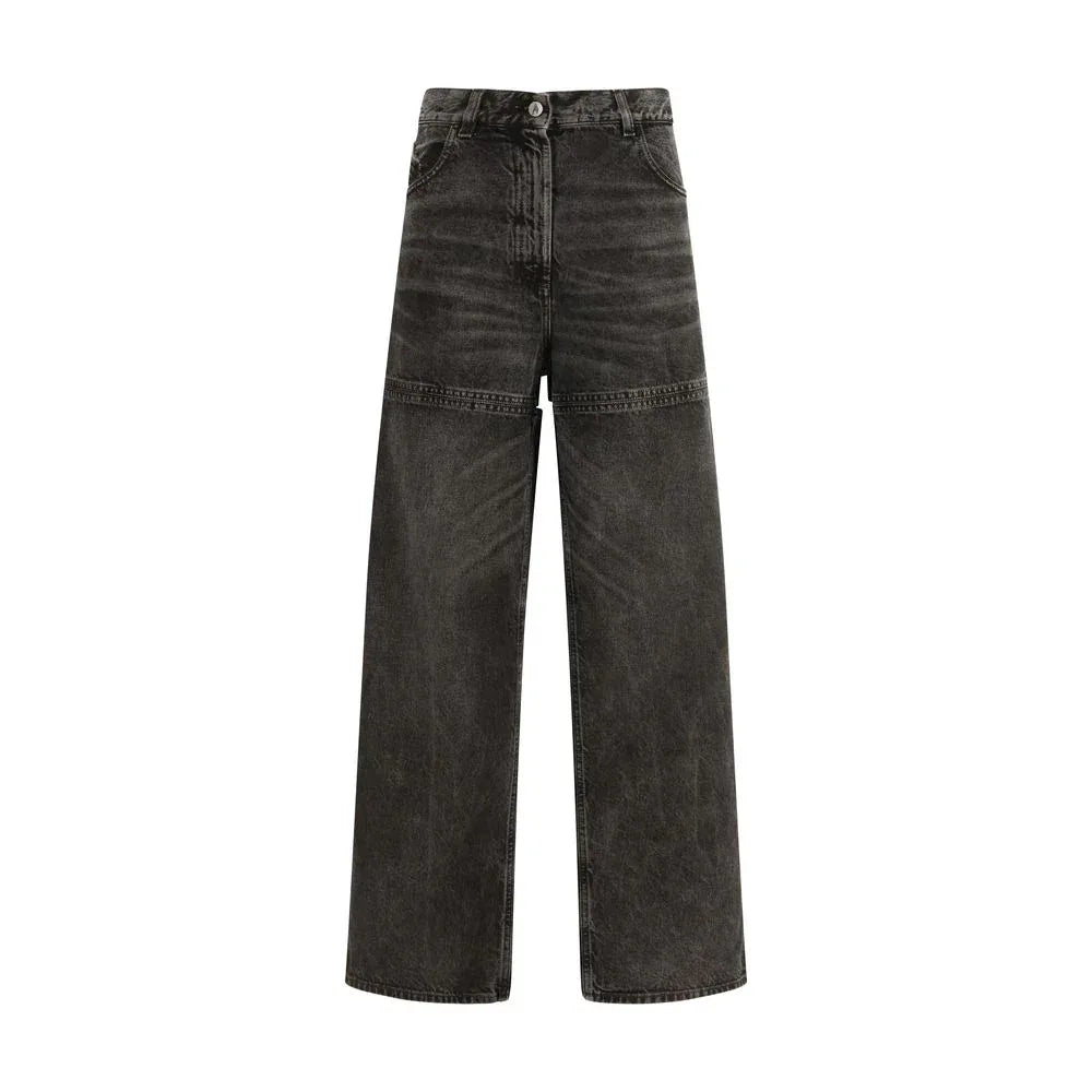 The Attico Black Cotton Jeans Denim - Zeiniez