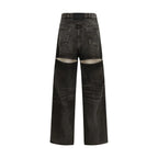 The Attico Black Cotton Jeans Denim - Zeiniez