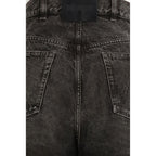 The Attico Black Cotton Jeans Denim - Zeiniez