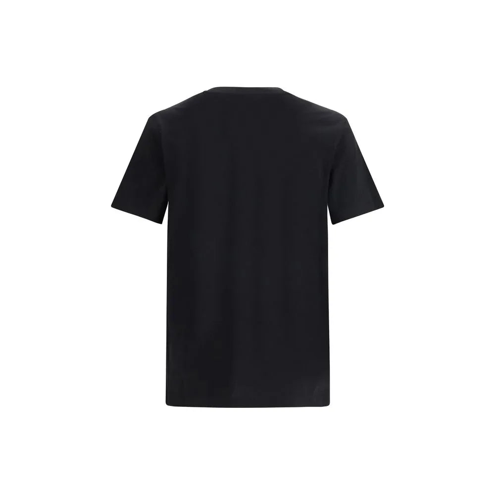 Moschino Black Cotton T-Shirt - Zeiniez