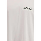 Balenciaga White Cotton T-Shirt - Zeiniez