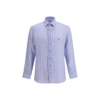 Etro Multicolor Linen Pattern Shirt - Zeiniez