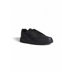 Diadora Black Artificial Leather Low Top Sneakers