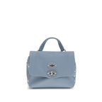 Zanellato Blue Calf Leather Bos Taurus Handbag