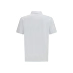Moschino White Cotton Polo Shirt - Zeiniez