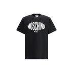 Moschino Black Cotton T-Shirt - Zeiniez