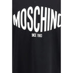 Moschino Black Cotton T-Shirt - Zeiniez