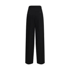 Balenciaga Black Cotton Dress Pants - Zeiniez
