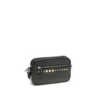 Valentino Garavani Black Calf Leather Bos Taurus Accessories - Zeiniez