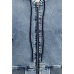 Diesel Blue Cotton Denim Jacket