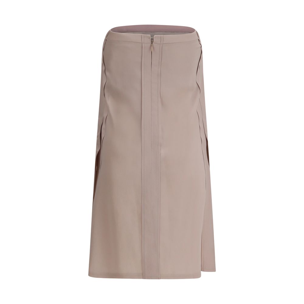 Di Stavnitser Beige Acetate Top