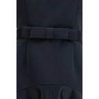 P.A.R.O.S.H. Blue Polyester Casual Dress - Zeiniez