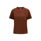 Brunello Cucinelli Brown Cotton T-Shirt - Zeiniez