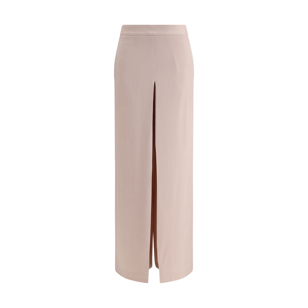 Di Stavnitser Beige Acetate Casual Pants