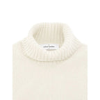 Gran Sasso White Wool Turtleneck - Zeiniez
