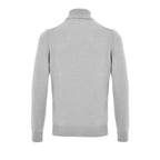 Gran Sasso Gray Wool Turtleneck - Zeiniez