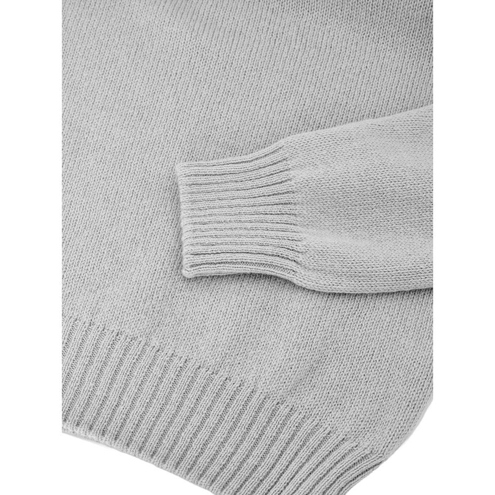 Gran Sasso Gray Wool Turtleneck - Zeiniez