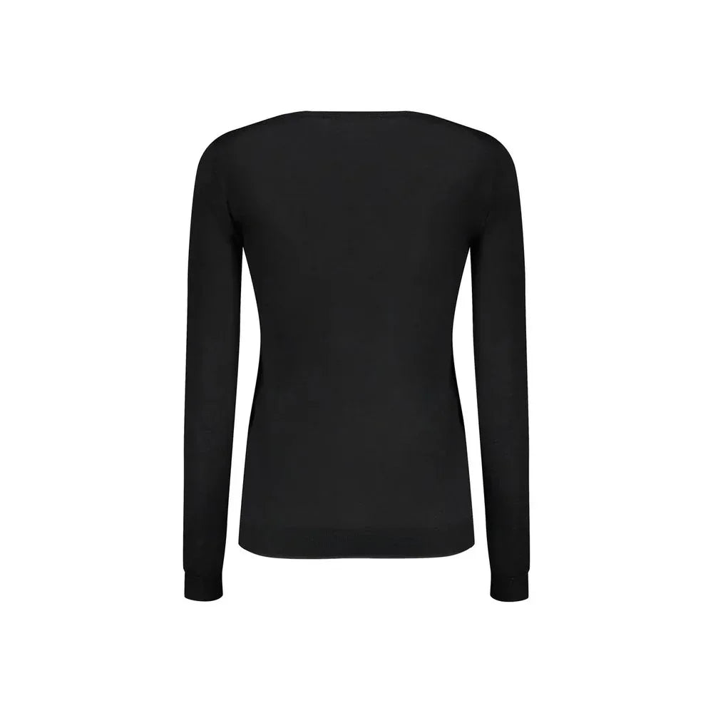 Valentino Black Virgin Wool Sweatshirt - Zeiniez