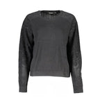 Desigual Black Cotton Women Sweater - Zeiniez