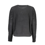 Desigual Black Cotton Women Sweater - Zeiniez