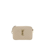 Saint Laurent Beige Calf Leather Bos Taurus Shoulder Bag - Zeiniez