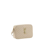 Saint Laurent Beige Calf Leather Bos Taurus Shoulder Bag - Zeiniez