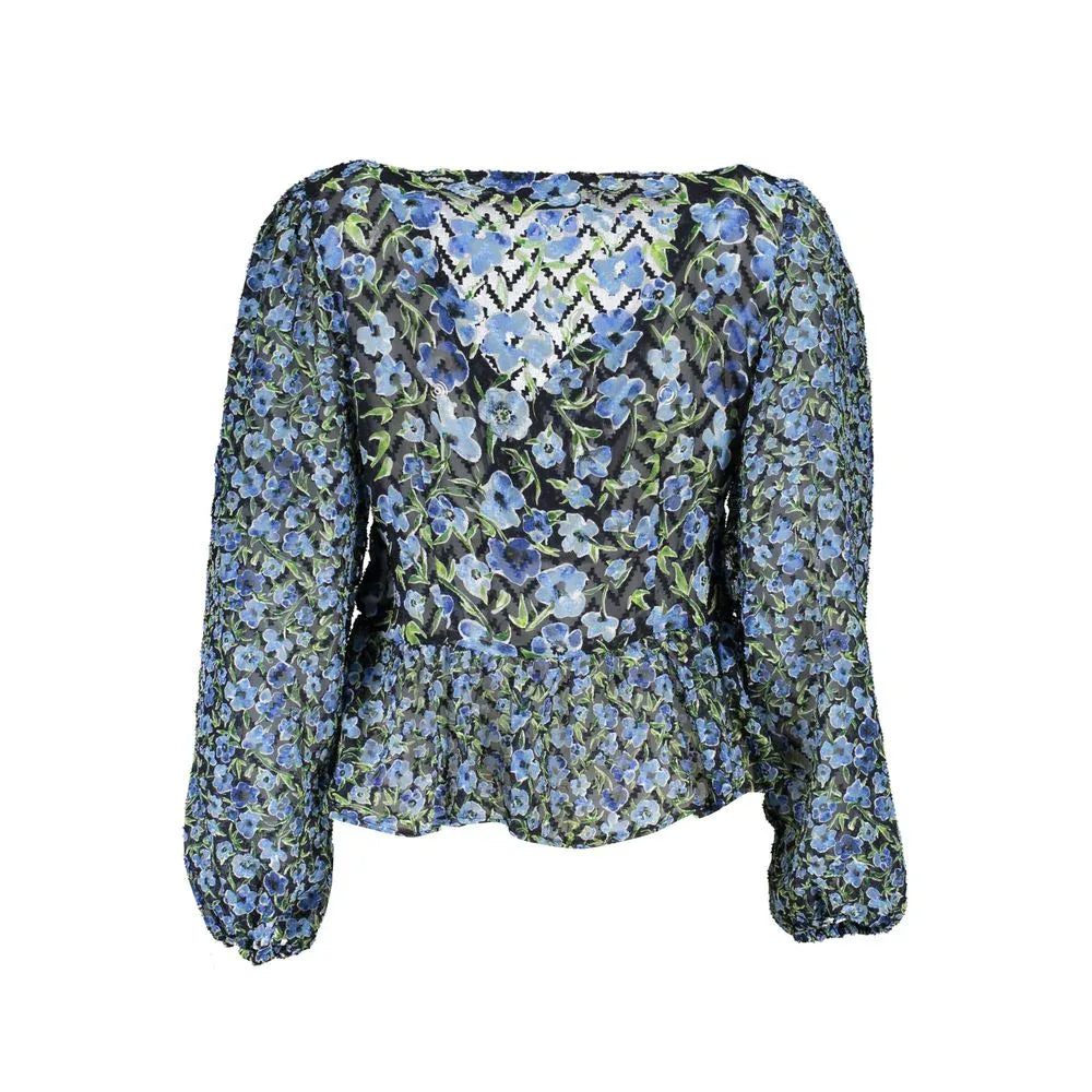 Desigual Blue Polyester Women Blouse - Zeiniez
