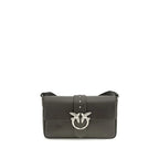 PINKO Bicolor Leather Shoulder Bag - Zeiniez