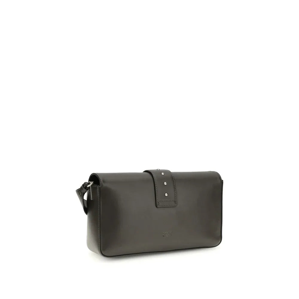 PINKO Bicolor Leather Shoulder Bag - Zeiniez