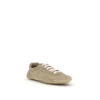 Prada Beige Lamb Ovis Aries Aries Athletic Sneakers - Zeiniez