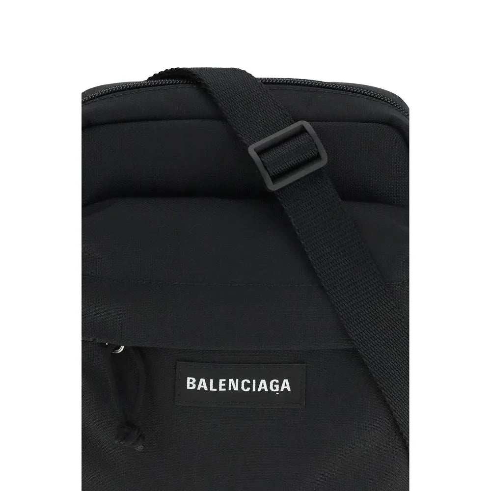 Balenciaga Black Polyamide Shoulder Bag - Zeiniez