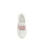 Valentino Garavani White Calf Leather Bos Taurus Sneakers - Zeiniez