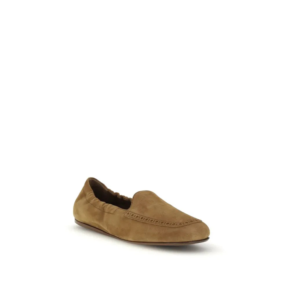 Church's Brown Calf Leather Bos Taurus Slip-On Loafers - Zeiniez